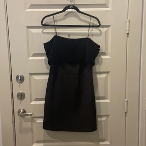 Black Strapless Dress